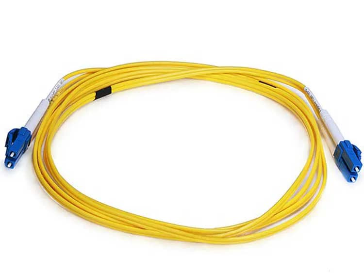 Jarretière FO Duplex Single-Mode LC-LC 9/125 3M Jaune