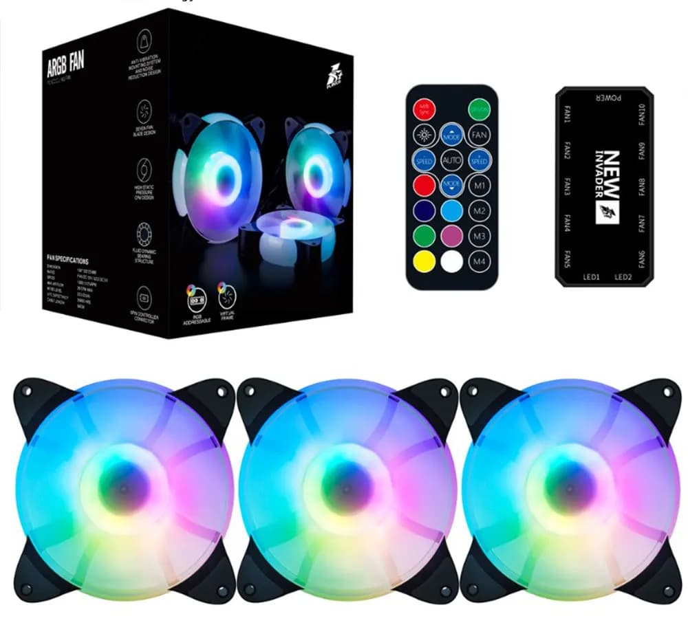 مروحة First Player RGB COMBO CC