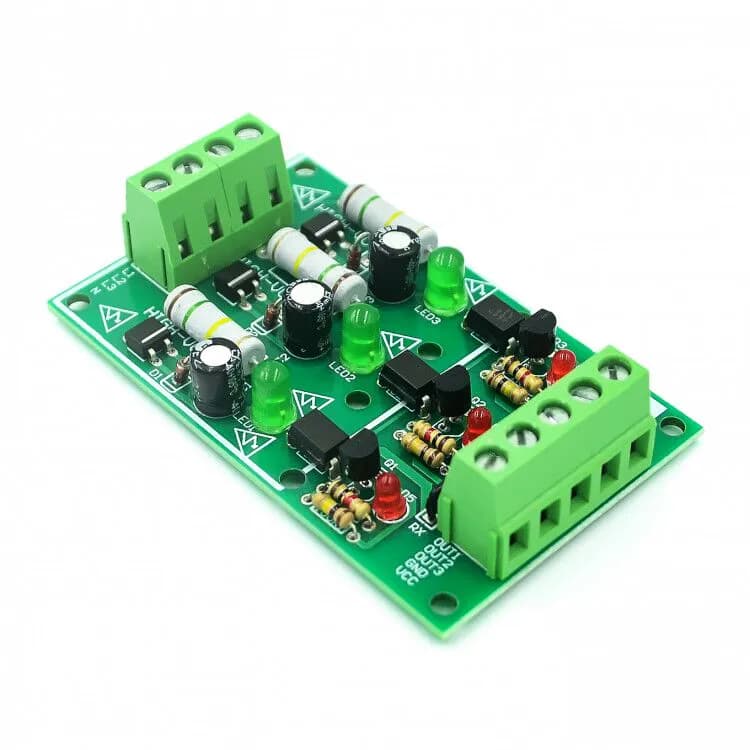 3 Ch AC 220V Optocoupler Isolation Module