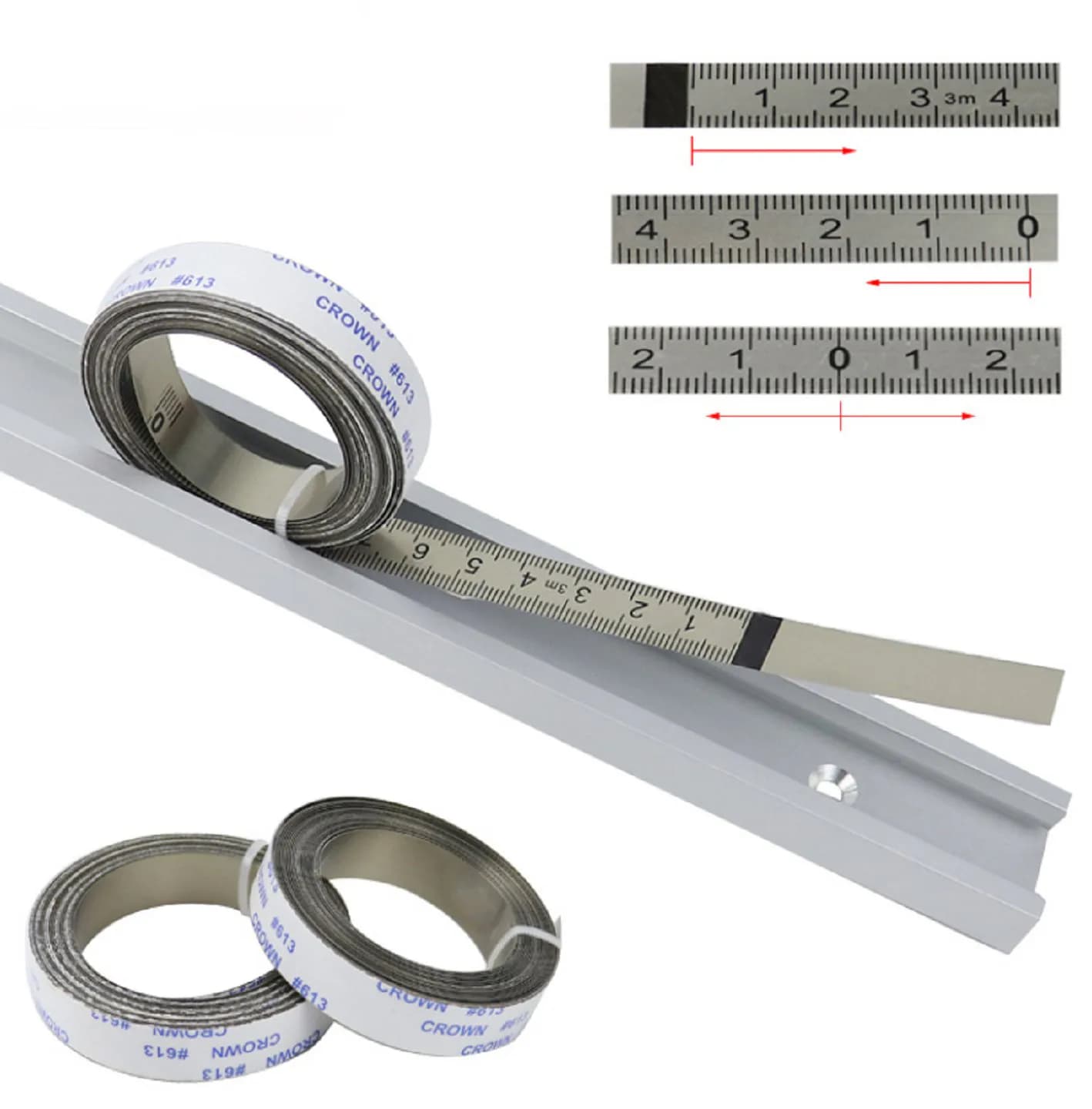 Self Adhesive Metric Scale Ruler 0-1M