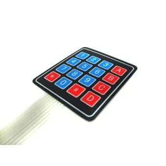 4×4 Membrane Keypad