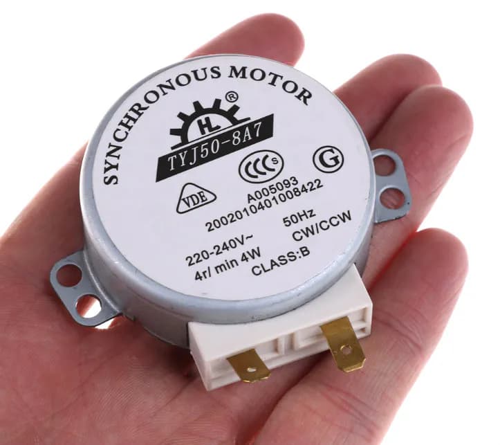 TYJ50-8A7 moteur Synchronous de table tournante AC 220V-240V 50Hz