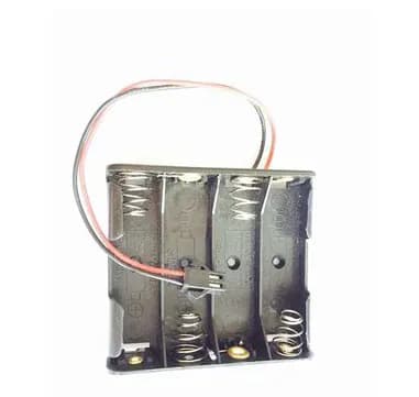 Battery Holder - 4xAA with JST Connector