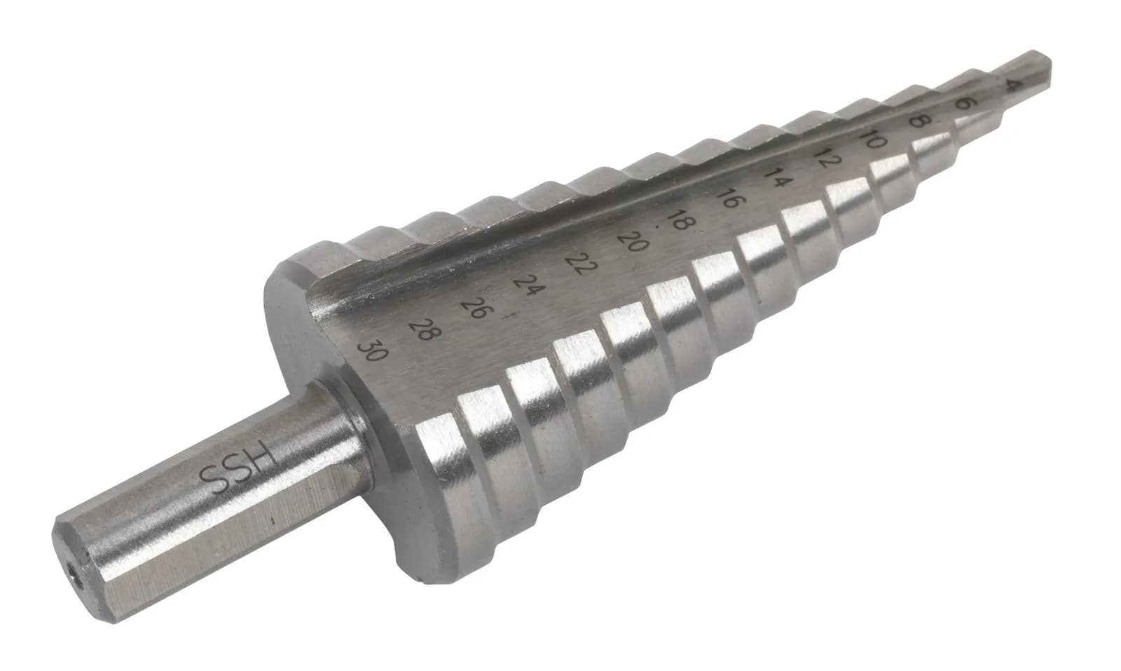 Mèche étagée HSS 4 - 32 mm 