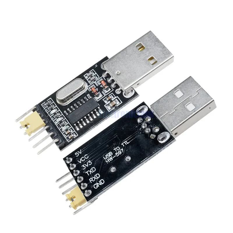 CH340G USB لتحويل TTL (تسلسلي)
