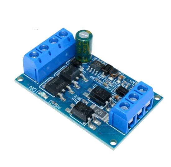 Dual MOSFET Trigger Drive Switch Module PWM  DC 4V-60V 600W MCU IO PLC