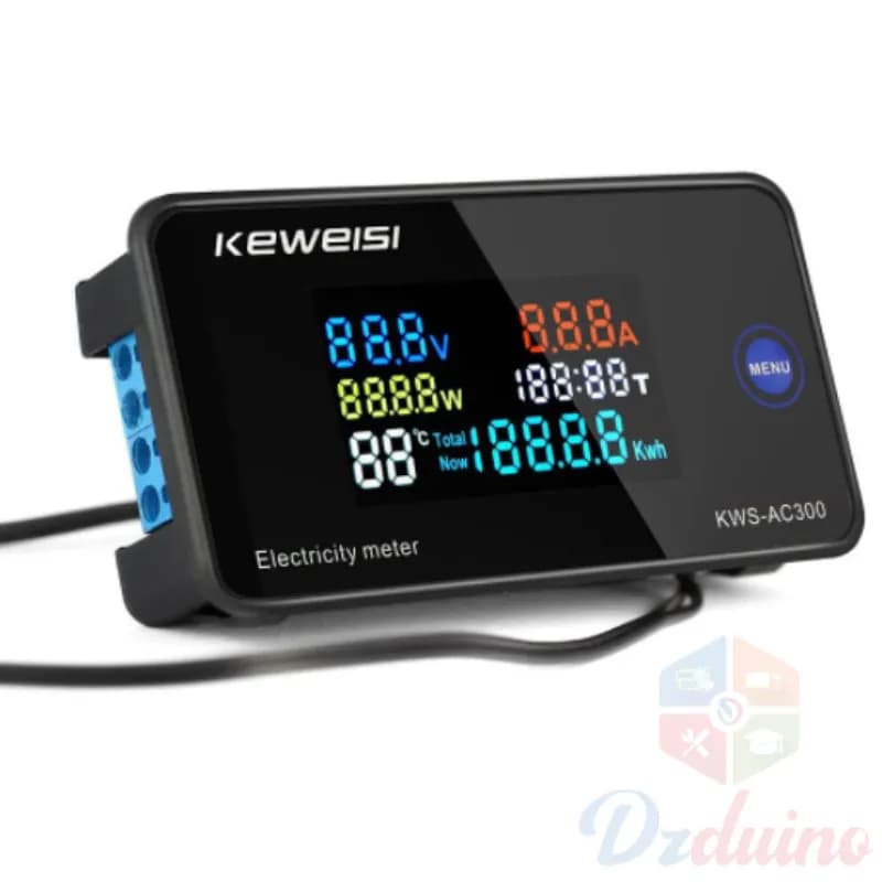  KEWEISI  50 ~ 300 فولت /100A  مقياس الفولتمتر الرقمي