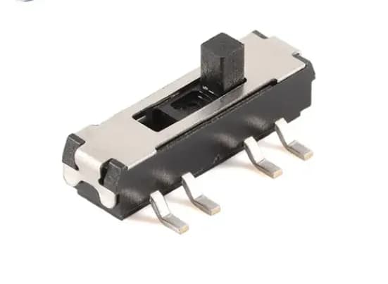 MSK-1155-8P-2H  interrupteur à bascule CMS vertical 8broches 3 positions, 2 mm de haut