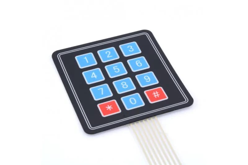 4*3 Slim Matrix Keypad