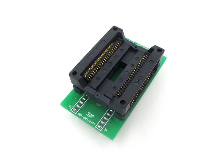 Socket SOP44 / SOIC44 / PSOP44 à DIP44