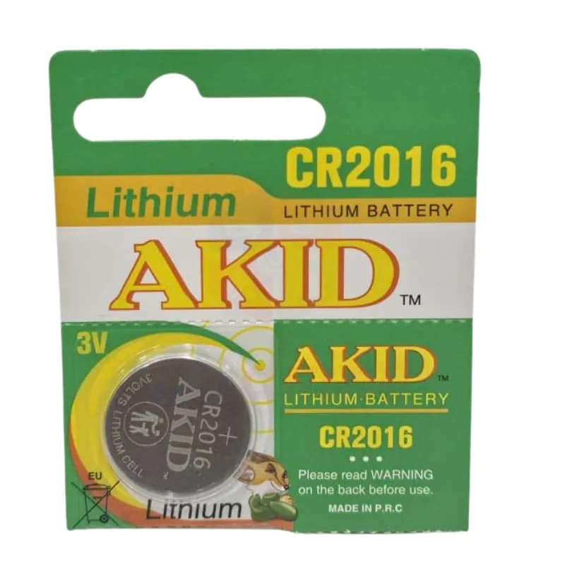 AKID CR2016 3V Lithium Coin Cell Batteries