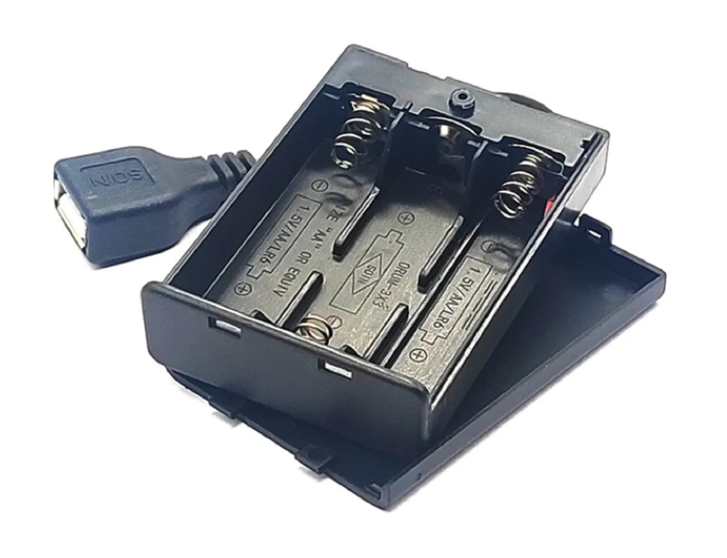3xAA supports de piles  avec port d’alimentation USB