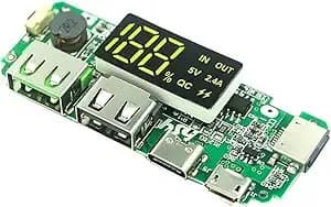 Digital Display Charging Module 5V 2.4A