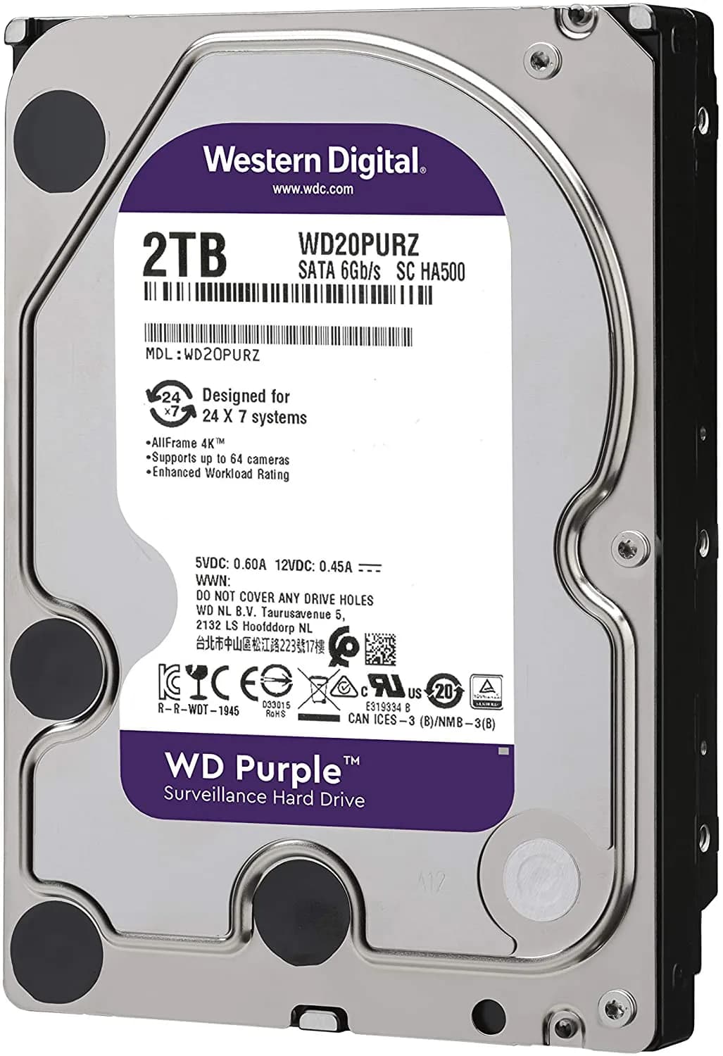 القرص الصلب بحجم 2.0TB