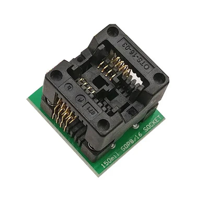 مقبس محول مبرمج SOIC8 SOP8 to DIP8 IC  150mil 