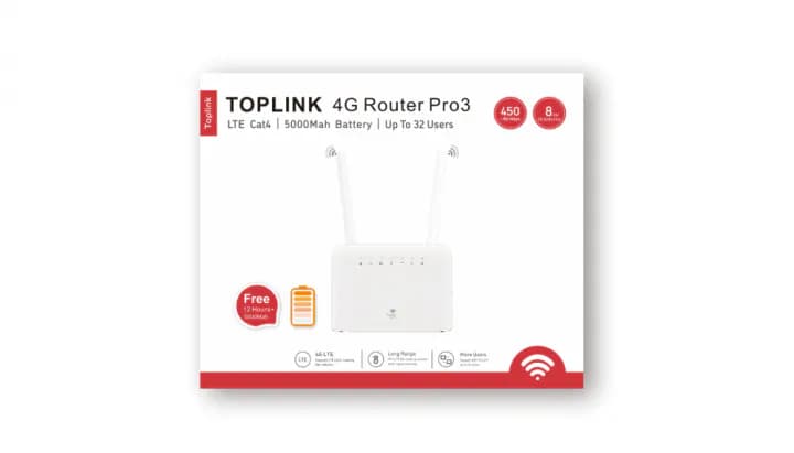 TOP LINK 4G راوتر  PRO 3