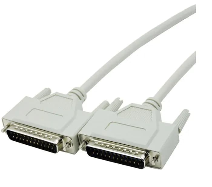 25Pin-DB25 Parallel Male to Male  cable 2.5 M