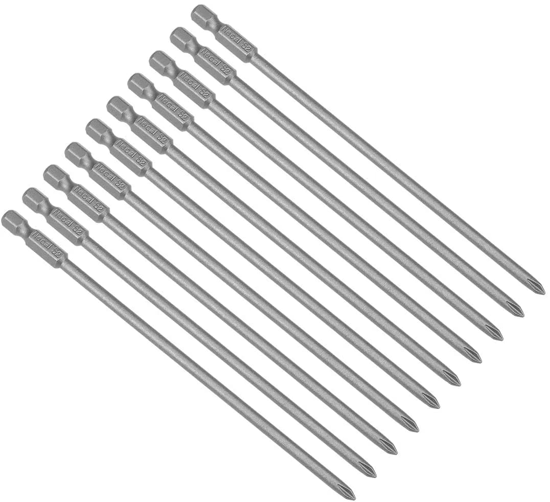 150mm Magnetic Cross Head Screwdriver Bits Long Hex Shank  (1pcs)