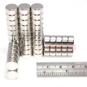 Aimants ronds puissants 10x5mm