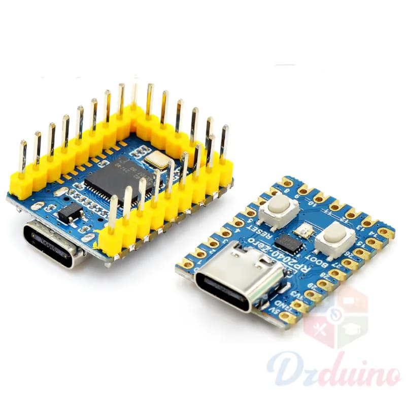 RP2040-Zero RP2040 pour carte de développement PICO de microcontrôleur Raspberry Pi avec embase à broches