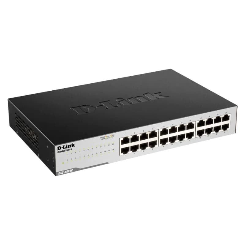 24-Port Gigabit Unmanaged Switch DGS-1024C -ar