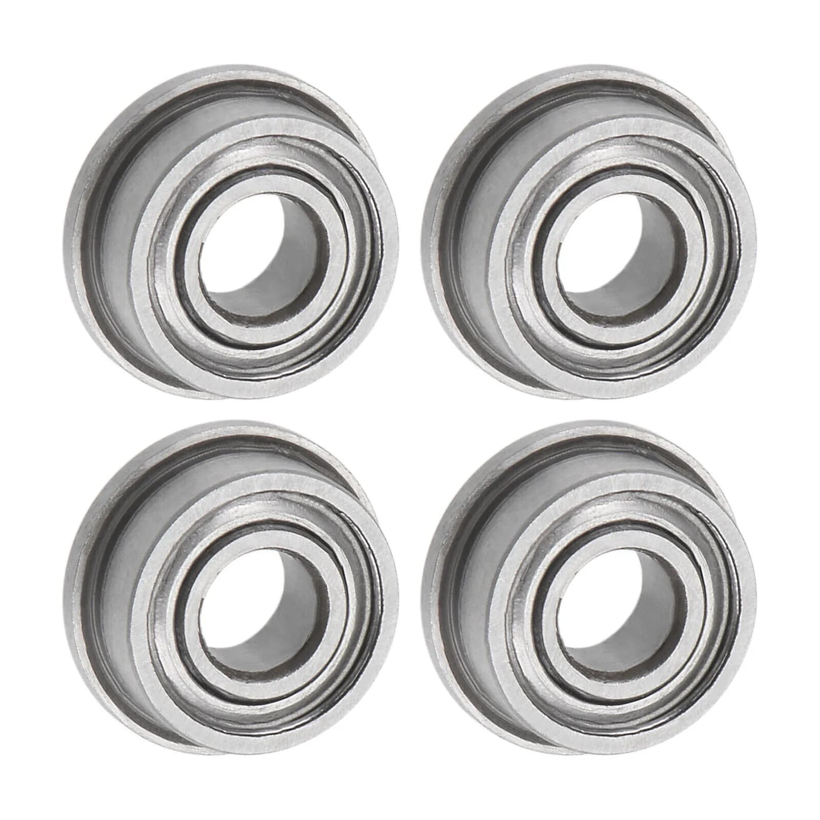 F683ZZ Flange Ball Bearing 3X7X3mm