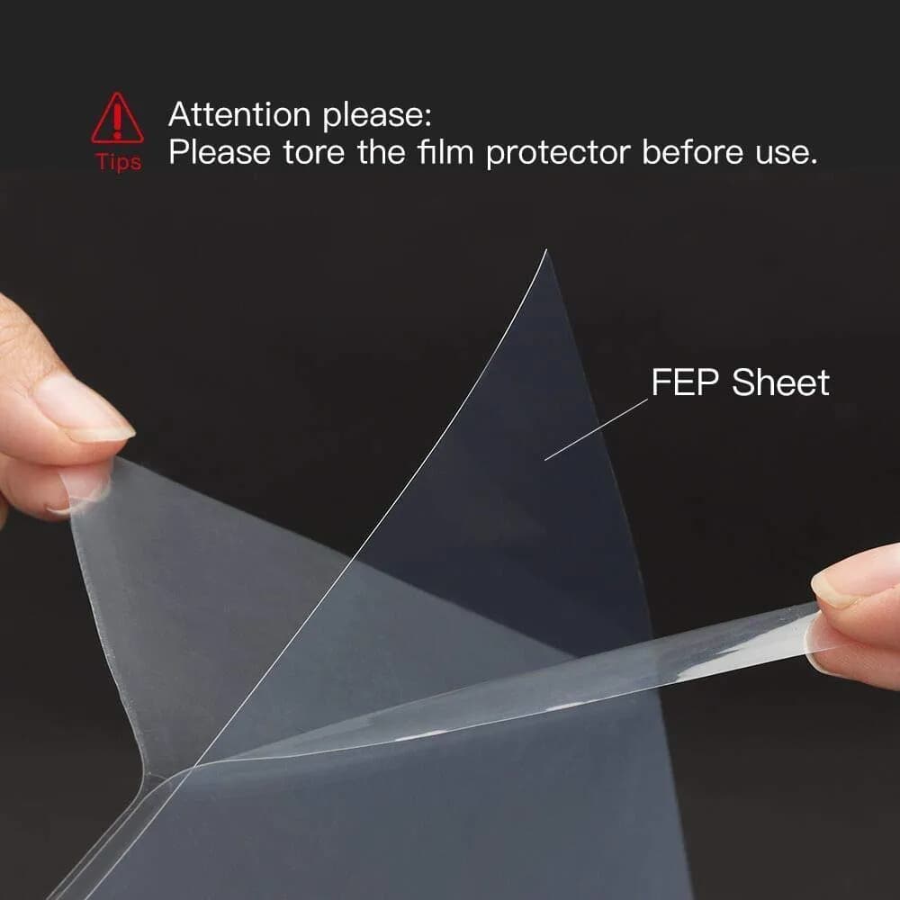 140x200mm SLA/LCD FEP Film 0.15-0.2mm Thickness 