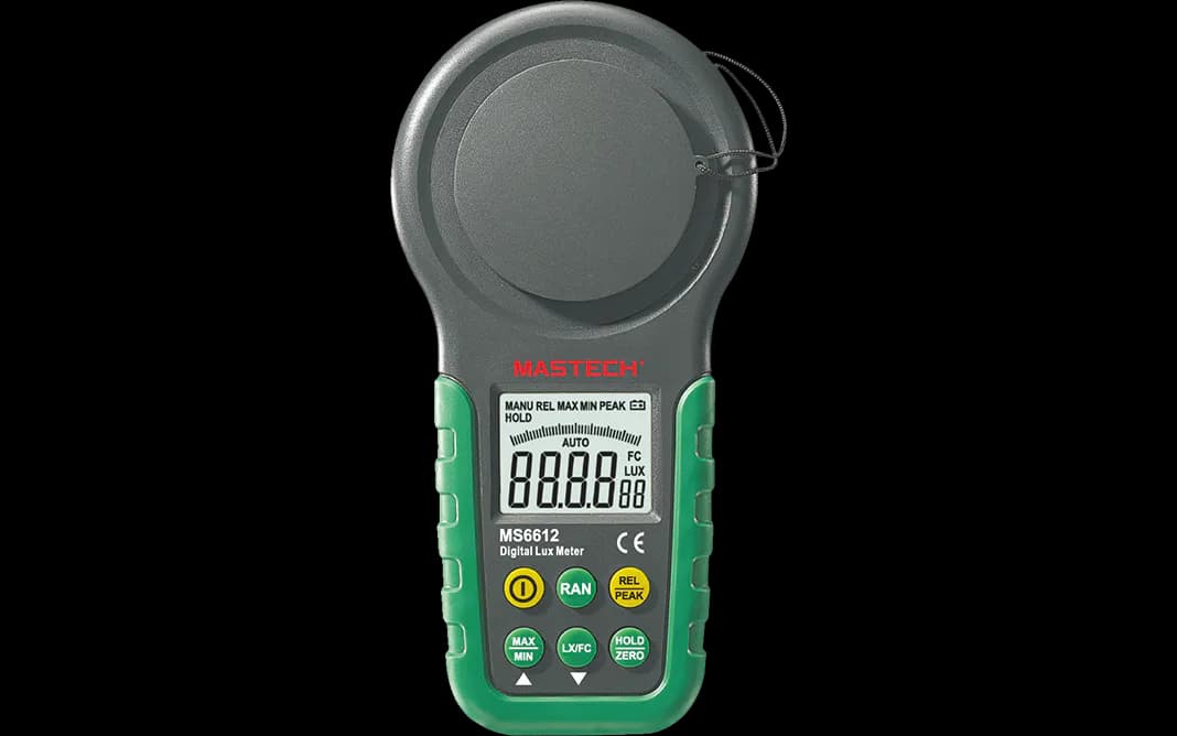 Mastech MS6612 لوكس مقياس الضوء