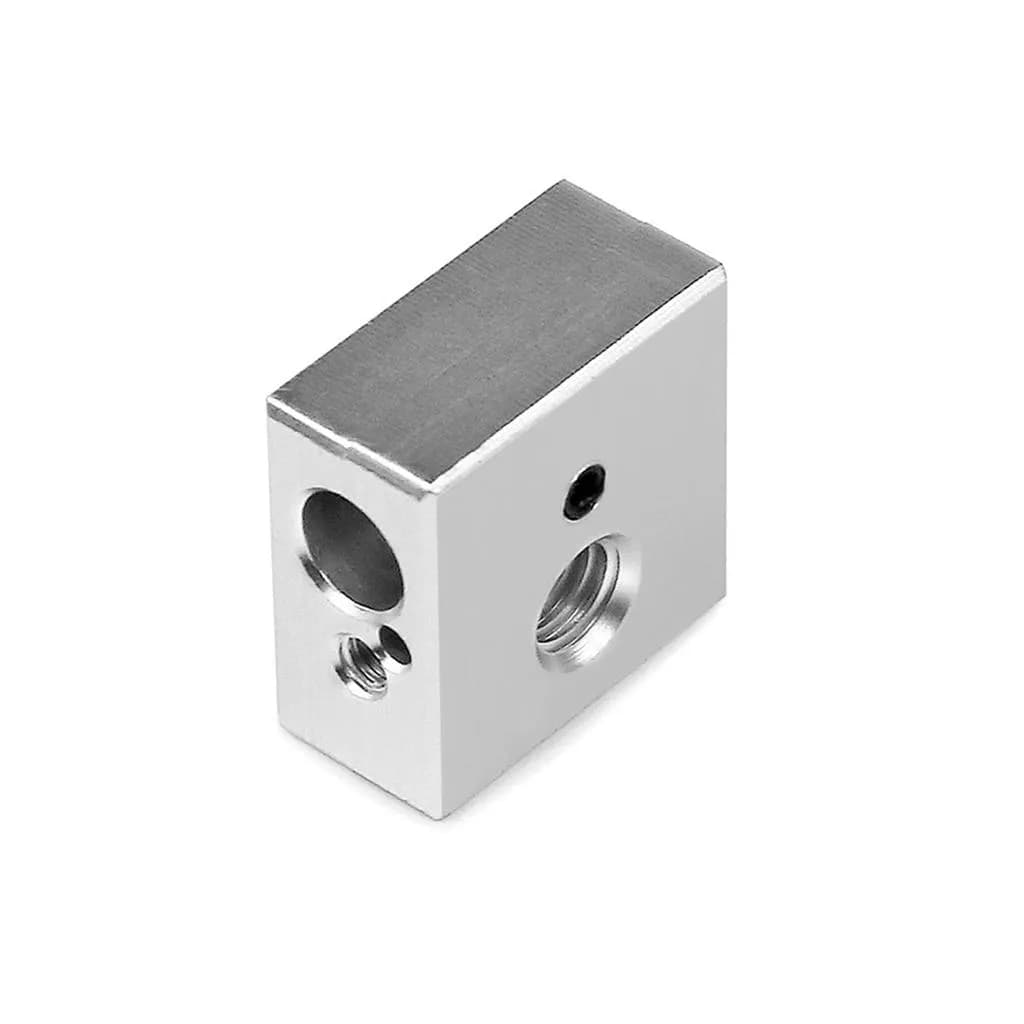  Aluminum Heat Block For 3D Printer V6 J-head Makerbot MK7 / MK8 Extruder