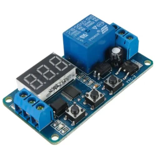 12V LED Display Digital Programmable Timer 