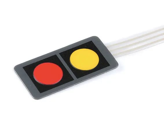 Clavier Jaune + Rouge
