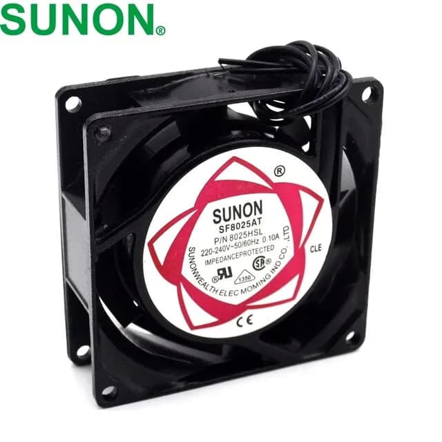  80X80mm 220V  مروحة معدنية
