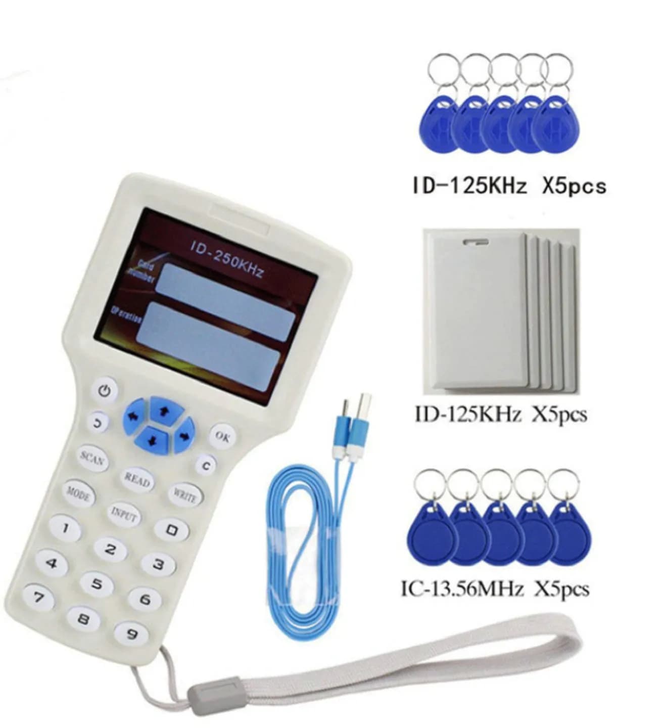 Lecteur RFID  IC/ID  125Khz 13.56M