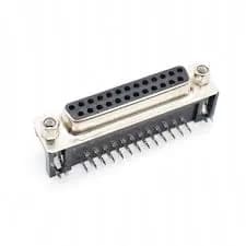 DR25 Female connector right angle