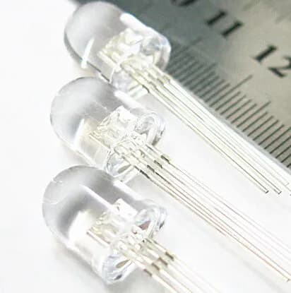 10mm RGB LED 4pin Super bright Common Anode 
