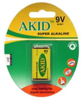 PILES AKID 9V