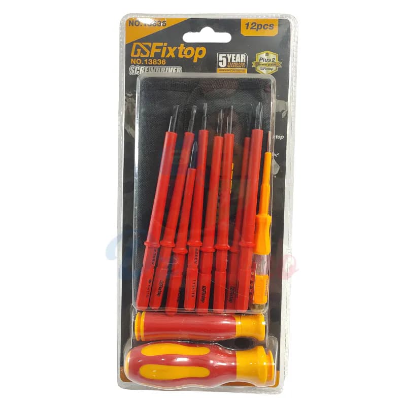 Jeu de tournevis 11 Pcs elect GSFIXTOP 