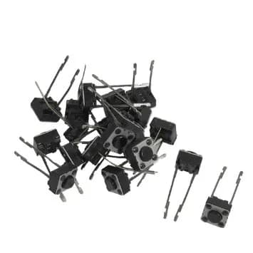 Momentary Tactile Tact Push Button Switch 2 Pin DIP 