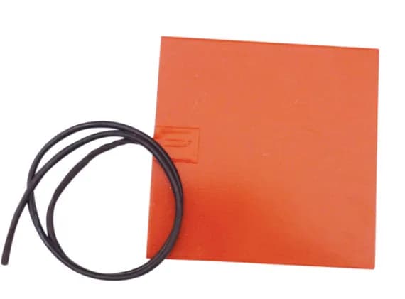 200X200mm 12v Flexible Silicone Heated Mat