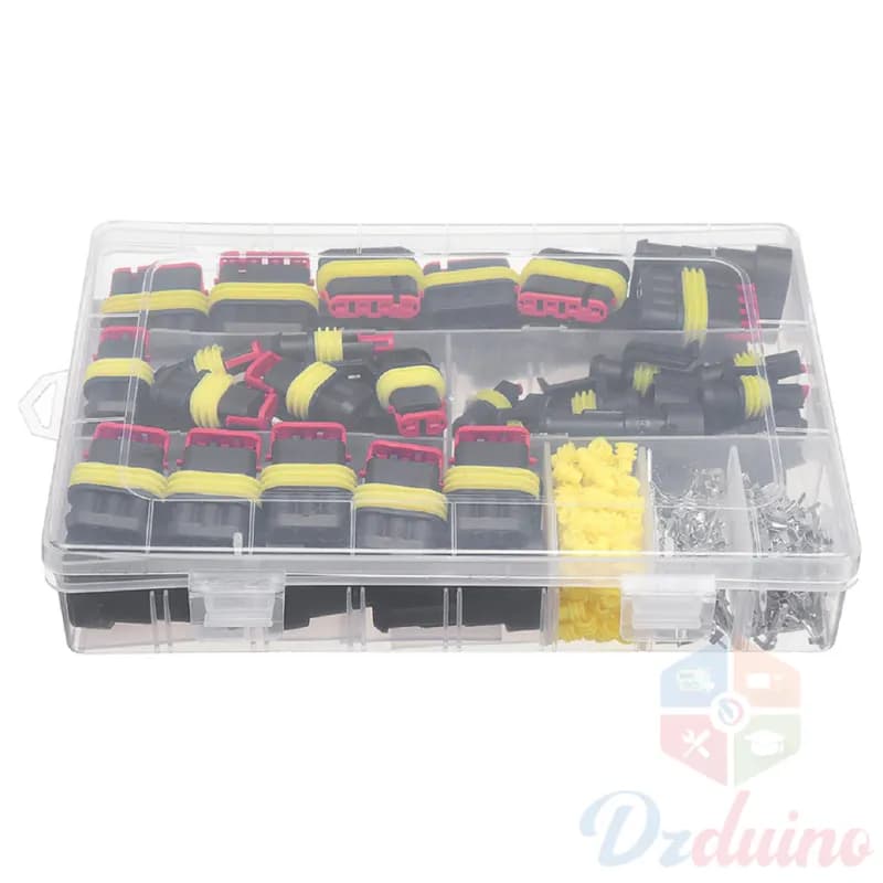 352 قطعة HID موصلات مقاومة للماء 1/2/3/4 دبوس 300 فولت 12A