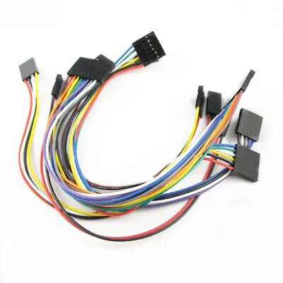 2 Pin Dual-female Jumper Wire - 30cm