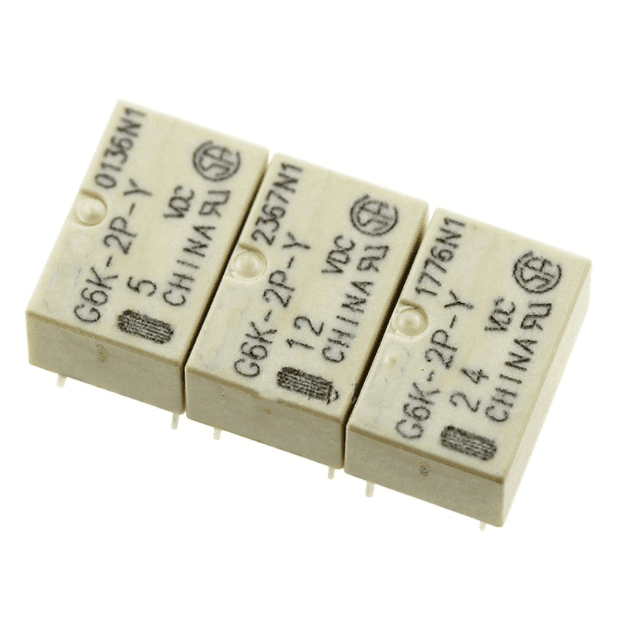 Relais Omron  DIP G6K-2P-Y 12VDC  8PIN — image 1