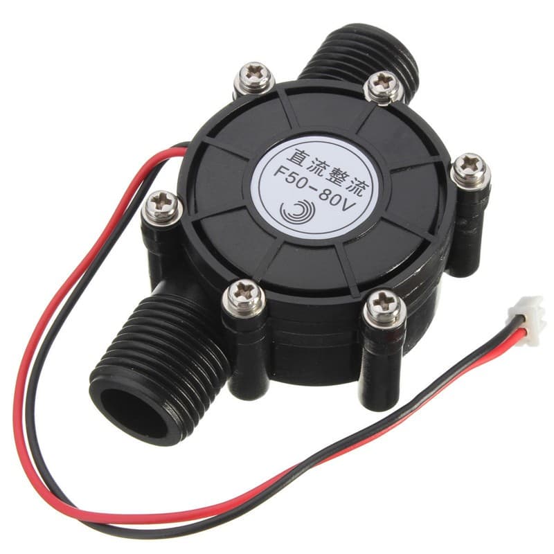 80V 10 W DC MICRO HYDRO GÉNÉRATEUR ROBINET D'EAU FLUX HYDRAULIQUE DIY — image 1