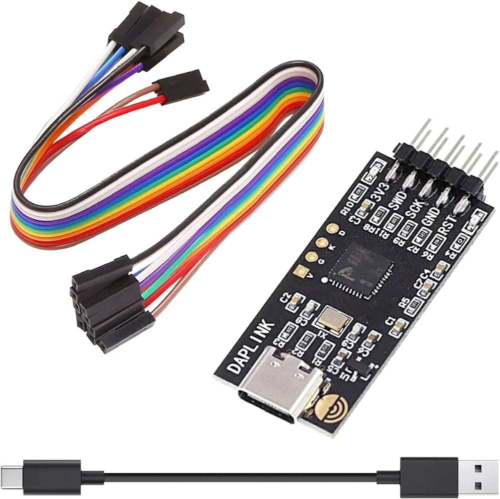 Émulateur DAPLINK STM32 Débogueur Port Série SWD/USB Type-C	 — image 1
