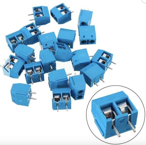 5.0mm Screw Terminal Block 2pin — image 1