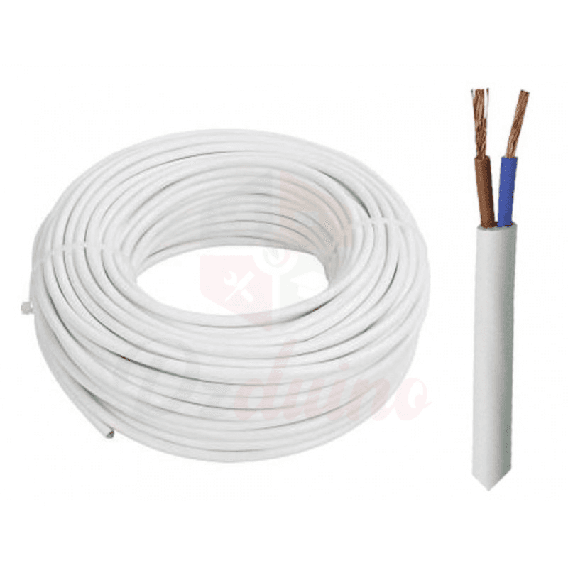 Câble d’alimentation électrique Souple 2x1.5 mm² GISB — image 1