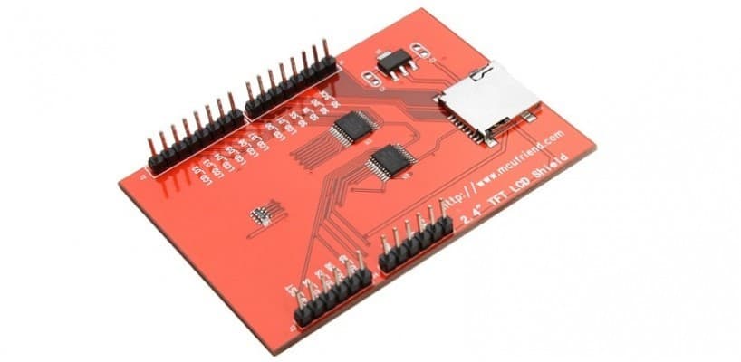Arduino UNO TFT 2.4 inch white screen  — image 1