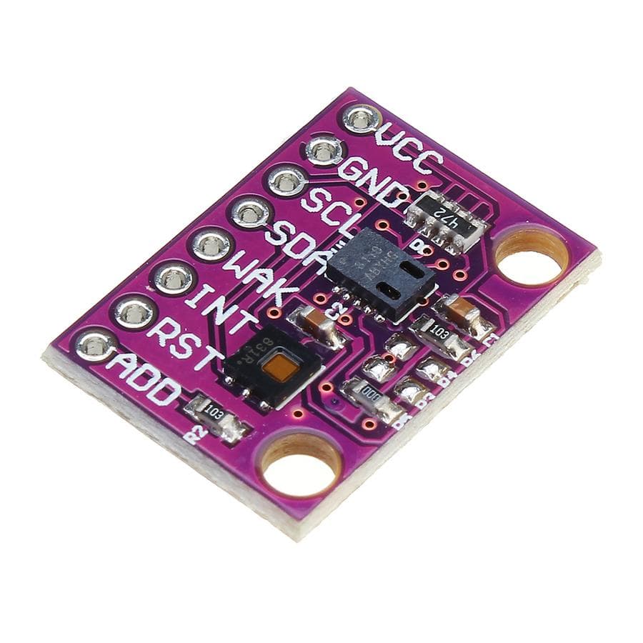 Module MCU-8118 CCS811 HDC1080, capteur de température et d'humidité du dioxyde de carbone, COV — image 1