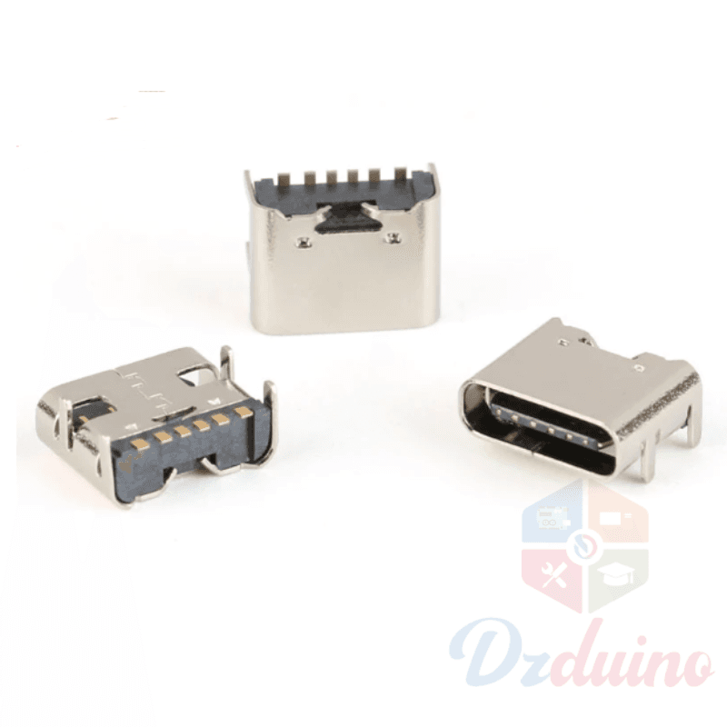 Connecteur de prise USB Type C 6P SMT — image 1