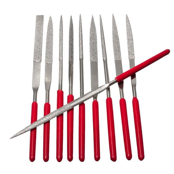 10pcs diamant poignée d'aiguille140X3mm — image 1